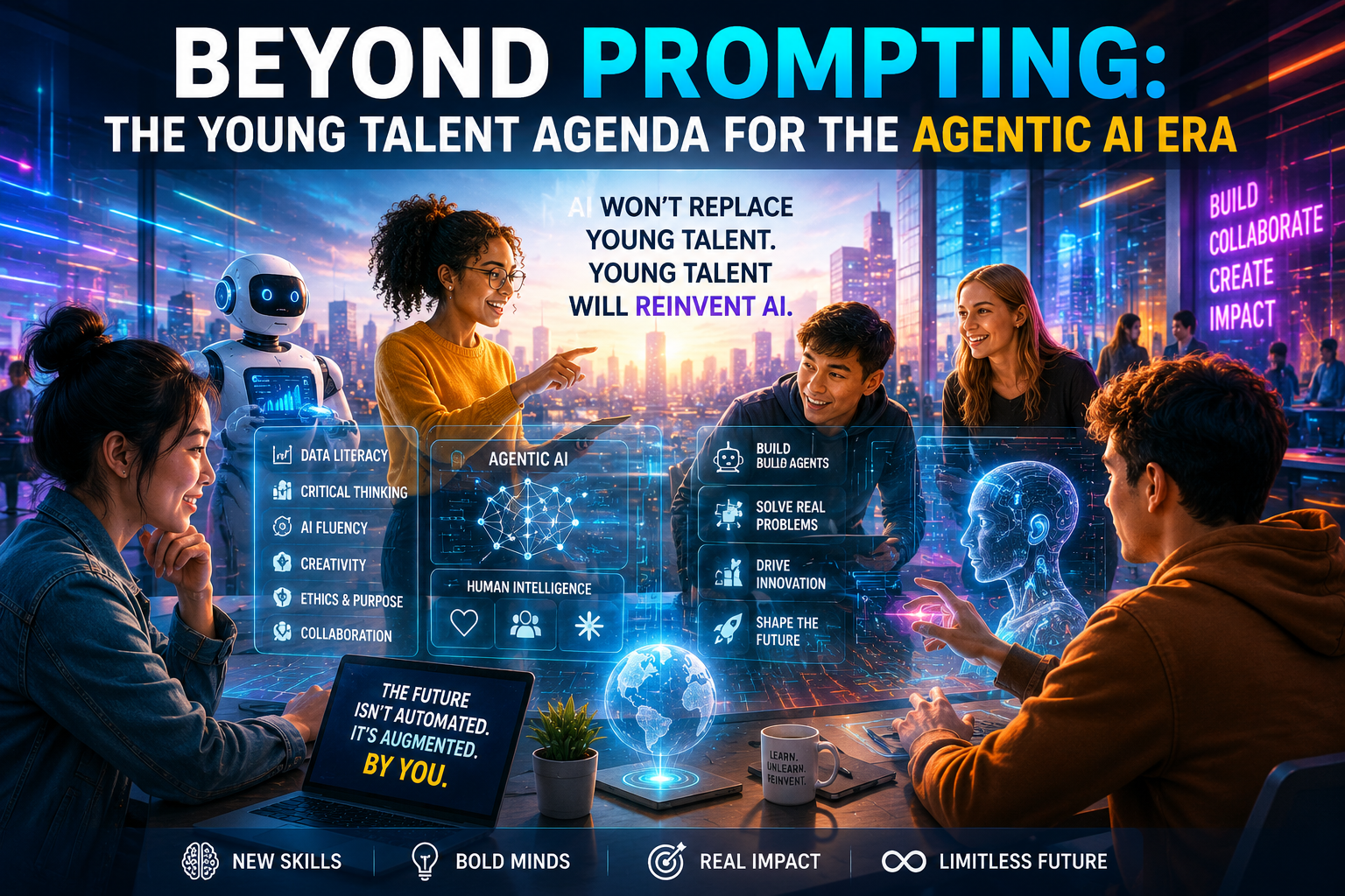 Beyond Prompting: The Young Talent Agenda for the Agentic AI Era
